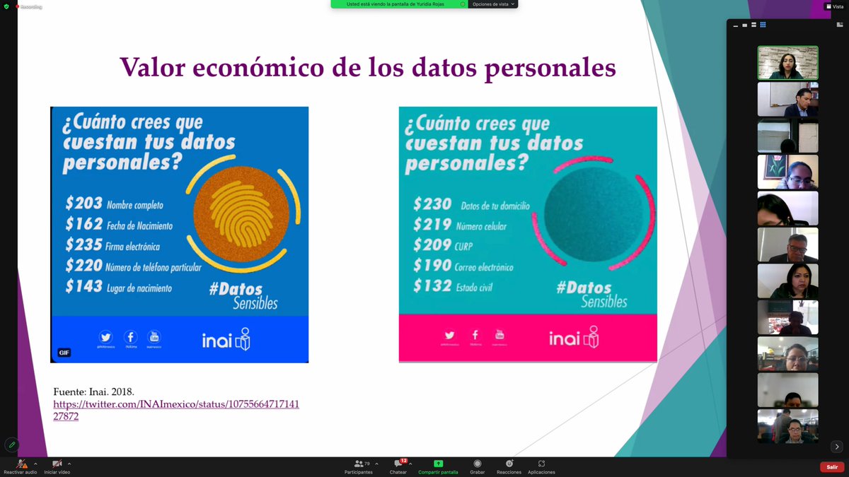 Infoem's tweet photo. De manera conjunta la #UT, #DGCyC y #DGPDP del #Infoem, brindaron la capacitación en materia de protección de datos personales dirigida a personas servidoras públicas de este Instituto, a fin de fortalecer y fomentar el uso correcto de los datos, así como su clasificación.📋🔐 https://t.co/CrVcqnNjMK