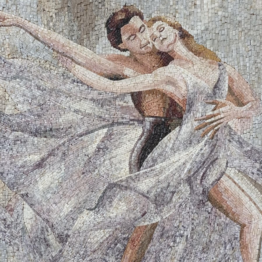 Muted colors combine to reveal an intimate moment. Display this sophisticated portrait in a space that will inspire mindfulness and harmony.

mosaicnatural.com/mosaics/pt115

#mosaic #mosaicart #handmadeart #handcrafted #interiordesign #neutralart #neutralpalette #coupleart #romanticart