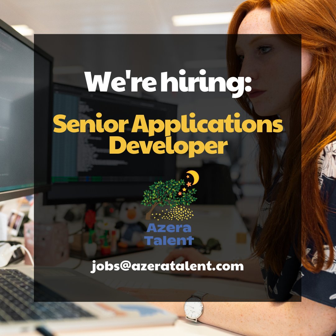 azeratalent's tweet photo. We're #hiring a Senior #Applications #Developer in #Austin, TX! Must have 10+ years of experience delivering scalable customer-facing digital products. #Angular, #Java, #SQL. https://t.co/ke4rw6pyoL

#FullStack #NewJob #JobOpportunity #AustinTX #MongoDB #AWS #Azure #TechJobs https://t.co/E4WaF8A4n2