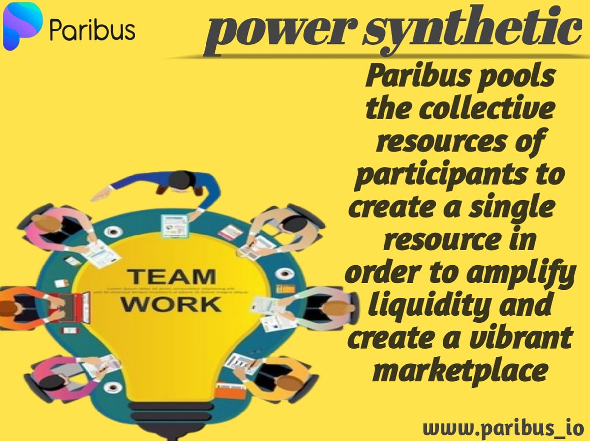 AbrahamUdex's tweet photo. Power synthetic 
Learn more 
#paribus
#NFTs https://t.co/cQLuspWgoN