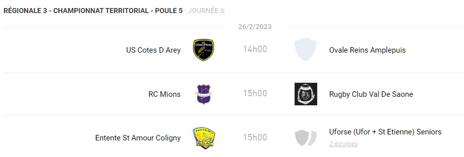 RCSE_officiel's tweet photo. Dimanche à 15h le RC St Etienne/UFOR se déplacera à St Amour Coligny https://t.co/coyqbEMwgW