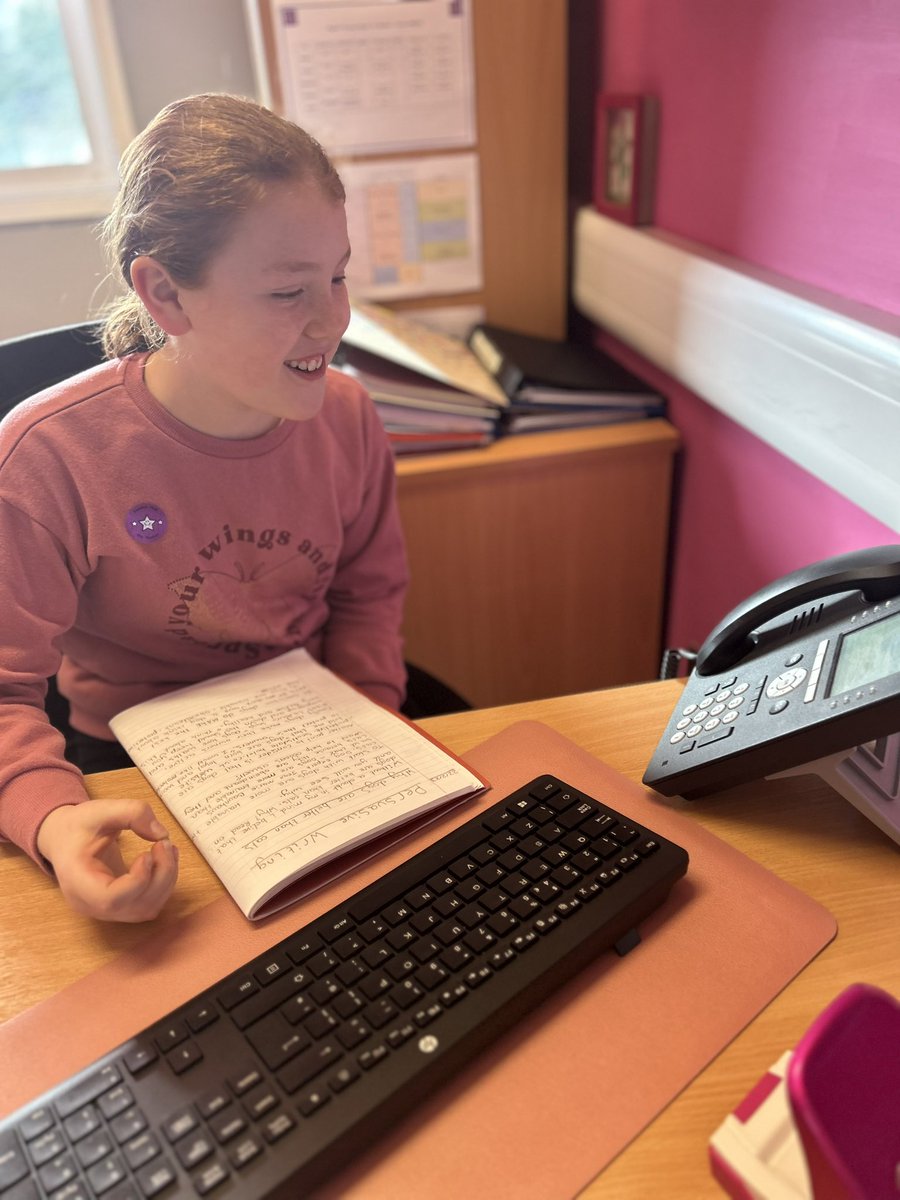 BoghallPSch's tweet photo. Well done to this talented P6 who wrote a super piece of persuasive writing using facts to back up her opinions and persuasive language 😊

This definitely deserved a #PositivePhoneCallHome ⭐️ https://t.co/76orfy6B7K