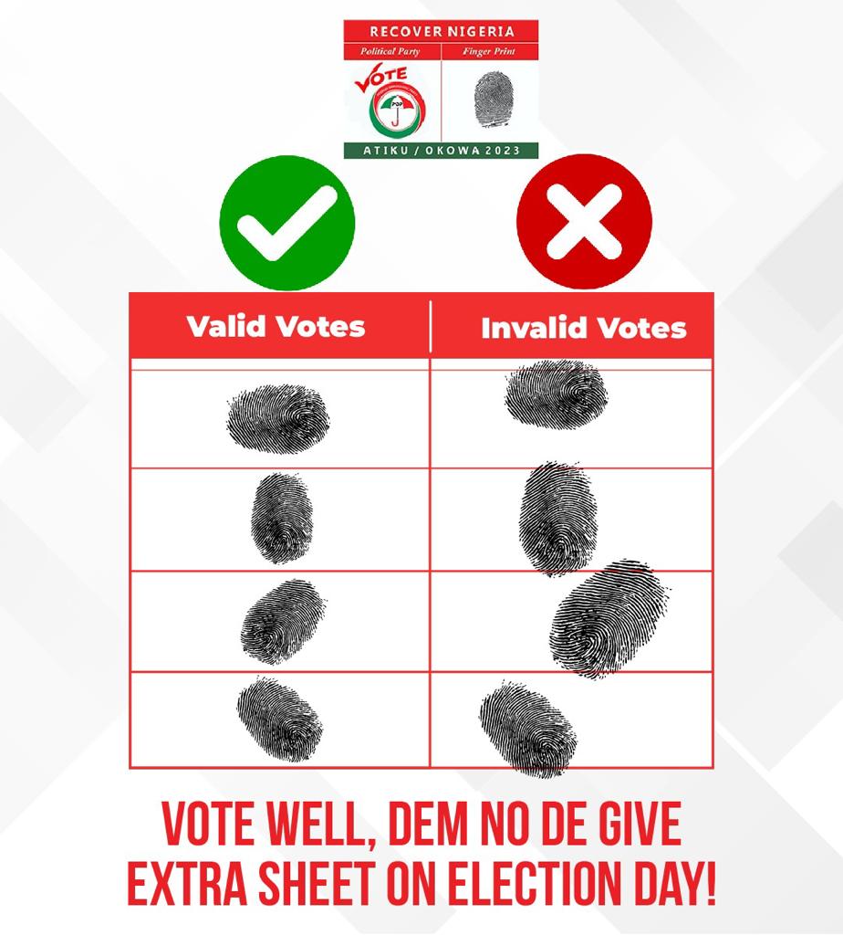 iam_JamesDaniel's tweet photo. Make your Vote count by voting properly.
Vote PDP, Vote Atiku Abubakar
#LetsWinWithAtiku
#AtikuWillWin
#VotePDP https://t.co/RE08kv04CN