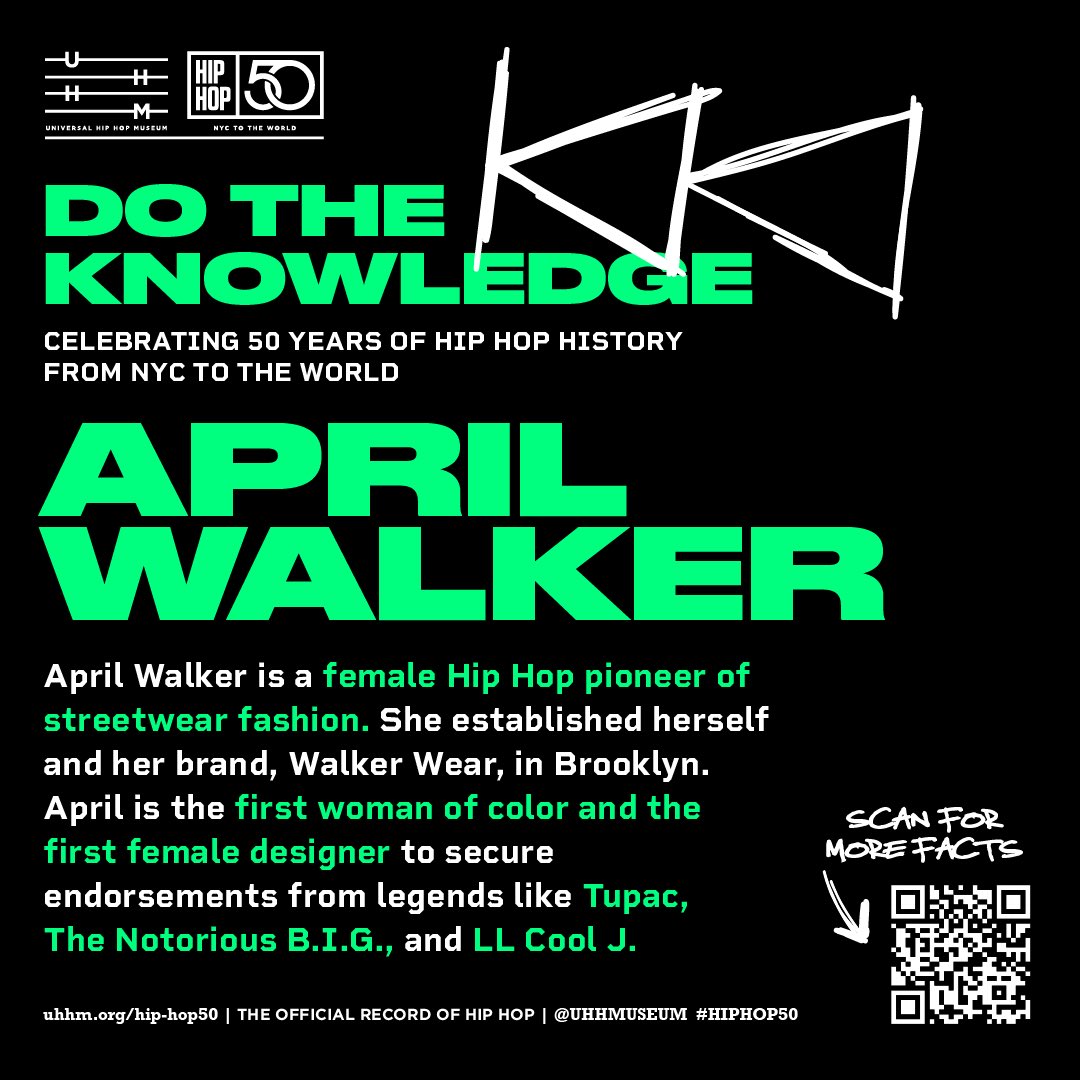 Did you know this Hip Hop fashion fact? 

This fact is presented by the Universal Hip Hop Museum, the Official Record of Hip Hop.

#UHHM #HipHop50 #Fashion #UHHMTheDrip 

<a href="/theaprilwalker/">April Walker</a>
