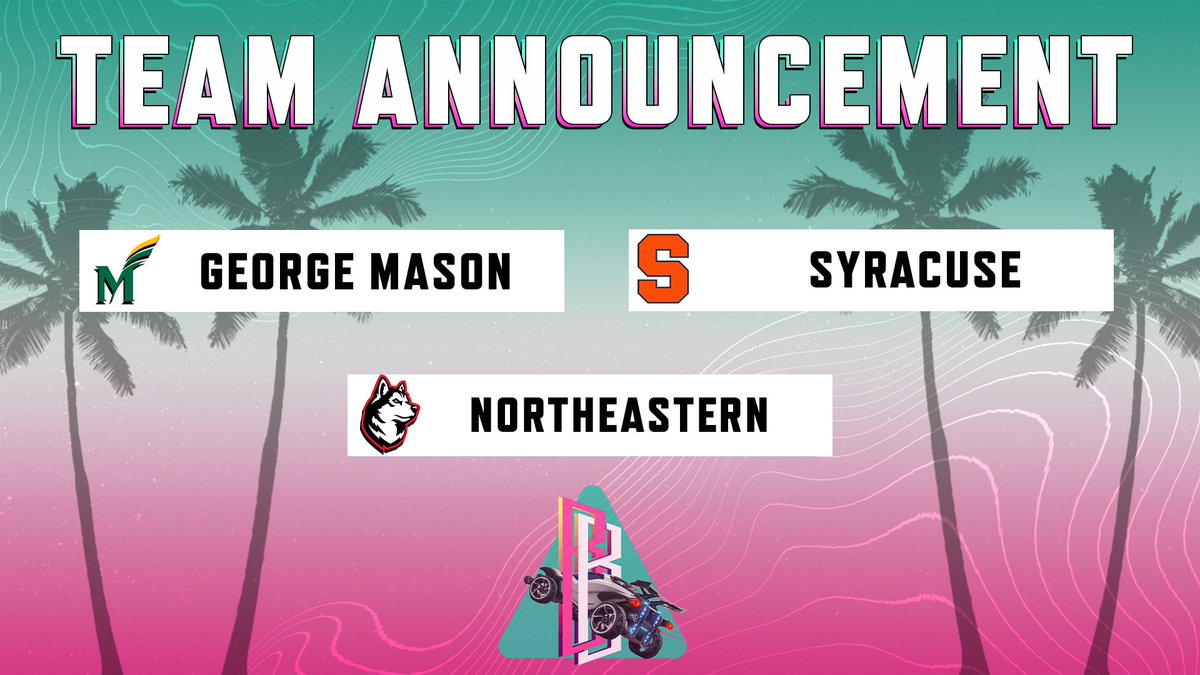Who will be crowned King of the North? 👑

These 3 teams round out the competitors for the #BoostOnTheBeach Rocket League collegiate invitational! 

📌The Hangout, Myrtle Beach, SC
📅 March 10th &amp; 11th
📺twitch.tv/shenandoahespo…