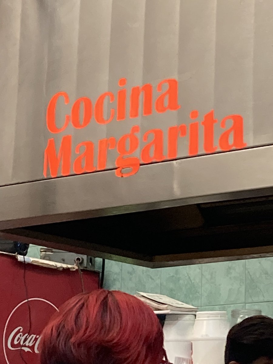 CDMXGringo's tweet photo. Cocina Margarita inside Mercado Juárez has become one of my favorite neighborhood places for #ComidaCorrida
Everything is always tasty, the prices are fair ($65), and the people in charge are always very nice https://t.co/aNLbkcUOEA