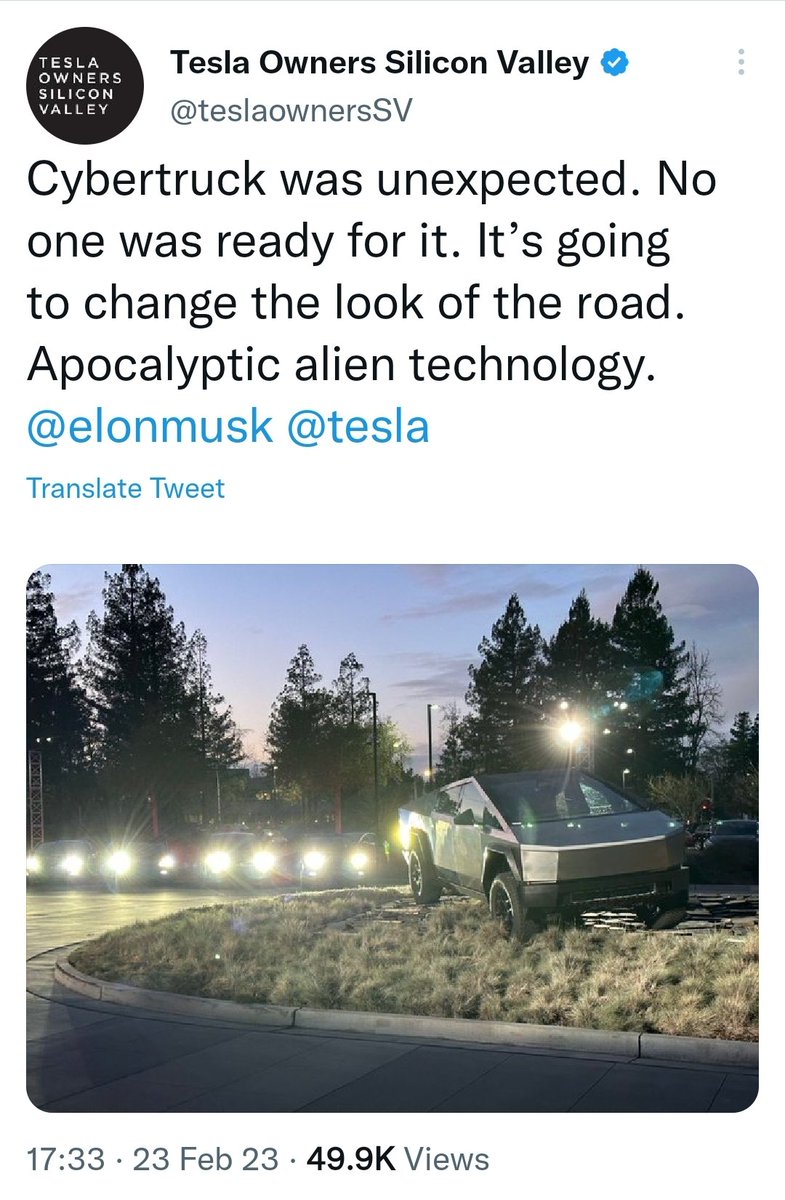 Stellar17Arya's tweet photo. Elon liked two Cybertruck tweets this afternoon, at 9:54 and 11:33.
That's 7h 12m and 8h 51m after his tweet
7x12=84
8x51=408=48
#Code48 again https://t.co/UmWXPHweJo