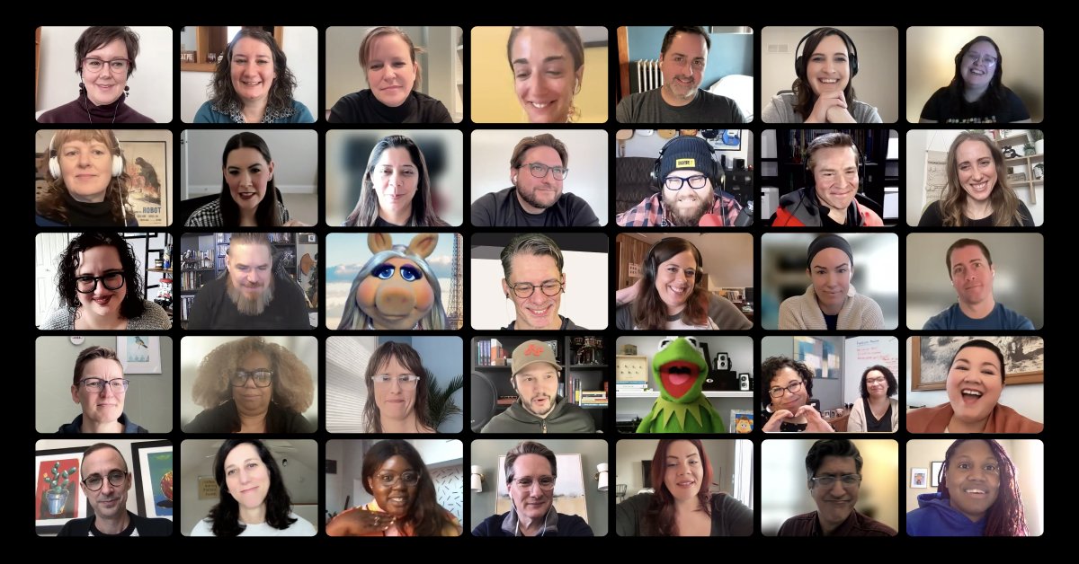 Gathered the #Confab2023 speakers for a virtual meet-and-greet today, and we are just 🥹.

Join us for the final Confab in Minneapolis this spring: confabevents.com