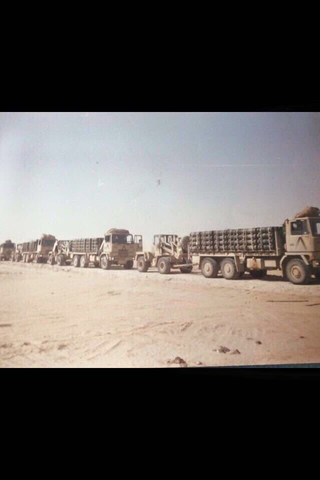 32 years ago!! 8 sqn RCT ready for the off, the eve of the the gulf war!  So many people came back a different version of themselves!!