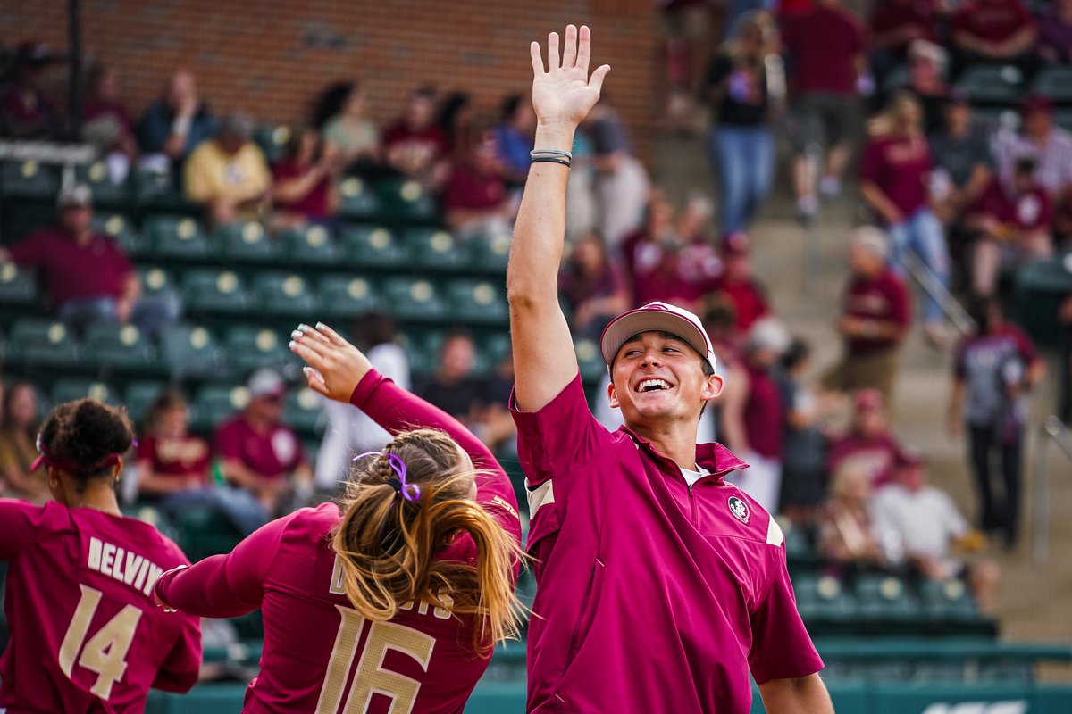 Florida State Softball 🥎 On Twitter Congrats To Our Graduate Assistant Bryce Te Kulve On Being