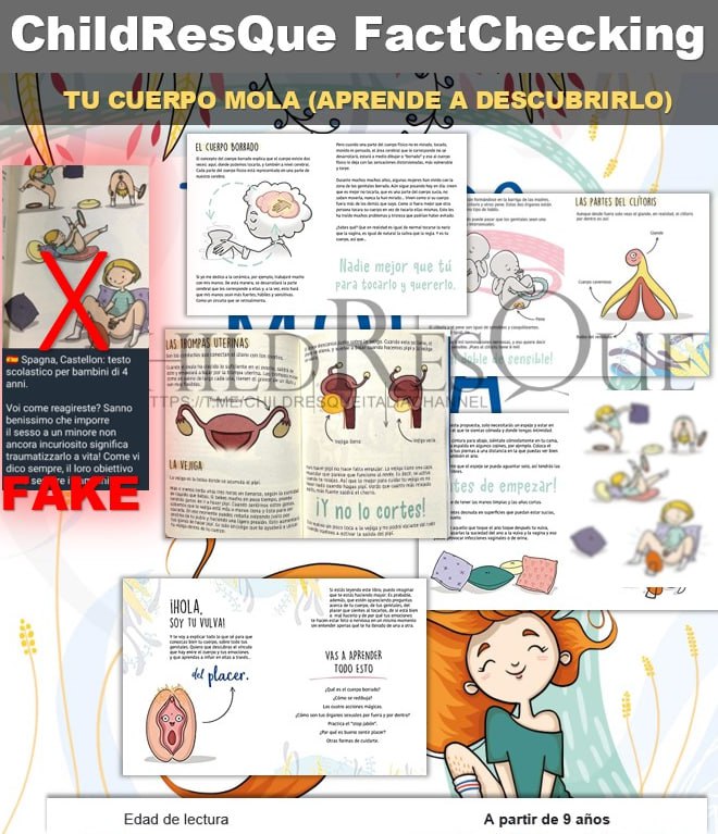 Bera49164308's tweet photo. #ChildResQue_FactChecking
🔥NON È UN LIBRO PER BAMBINI DI 4 ANNI, MA OLTRE I 9🔥
SEMPRE riprovevole la strumentalizzazione dei bambini e di tutto ciò che li coinvolge.
#23febbraio
#False_Information #Children_Abuse #Check_the_Sources #Fake_scoop
https://t.co/iGHBuEEiyK https://t.co/1hx4qCfn9S