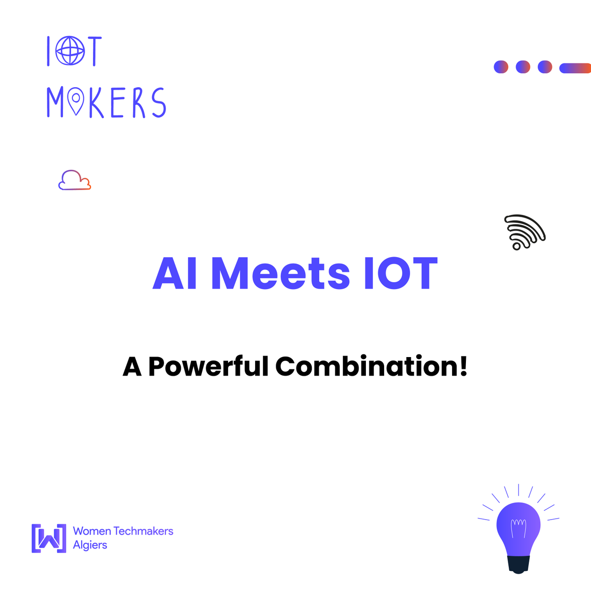 AlgiersWTM's tweet photo. Till now, we have talked a lot about IoT, but does IoT only work alone?
in today's post we will talk about "AIoT" the perfect combination of 2 leading fields in tech: AI and IoT!
Have a look at the posters to get more information!

#WTM #WTMAlgiers #IoT #IoTMakers #AI #AIOT https://t.co/BPOebBZbRs