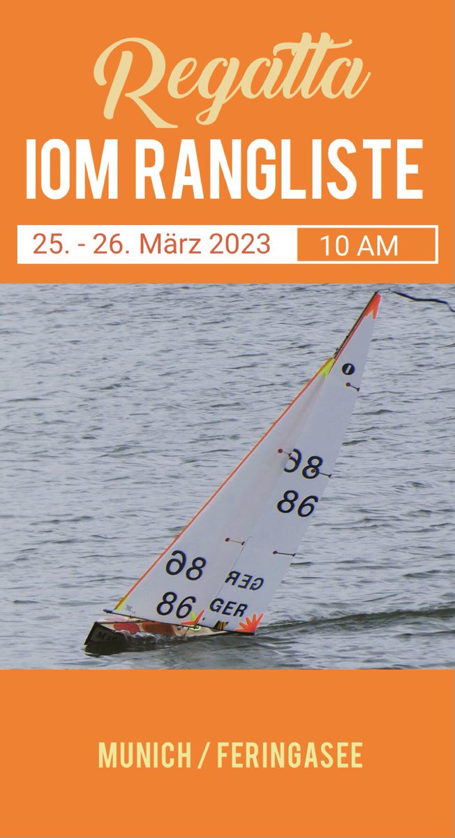 #dsv #IOM #Ranglisten #Regatta am #Feringasee. 

#segeln #bessersegeln #München