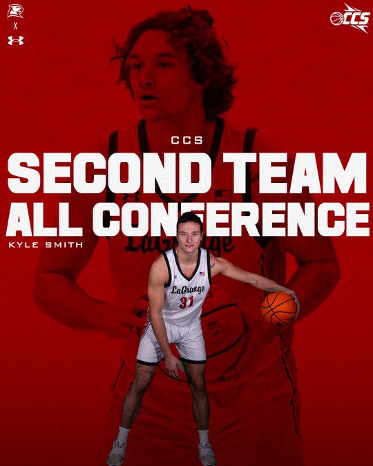 2nd Team <a href="/CCofSouth/">Collegiate Conference of the South</a> All Conference <a href="/Kyle_Smith31/">Kyle Smith</a>  From almost no court time as a freshmen to now this speaks volumes about Smitty’s work ethic and desire to impact our team and program. His best basketball is ahead of him! <a href="/LCPanthers/">LC Panthers</a> <a href="/LCpanthersRUN/">Coach K. Wallace</a> <a href="/LaGrangeCollege/">LaGrange  College</a> #SpareNone