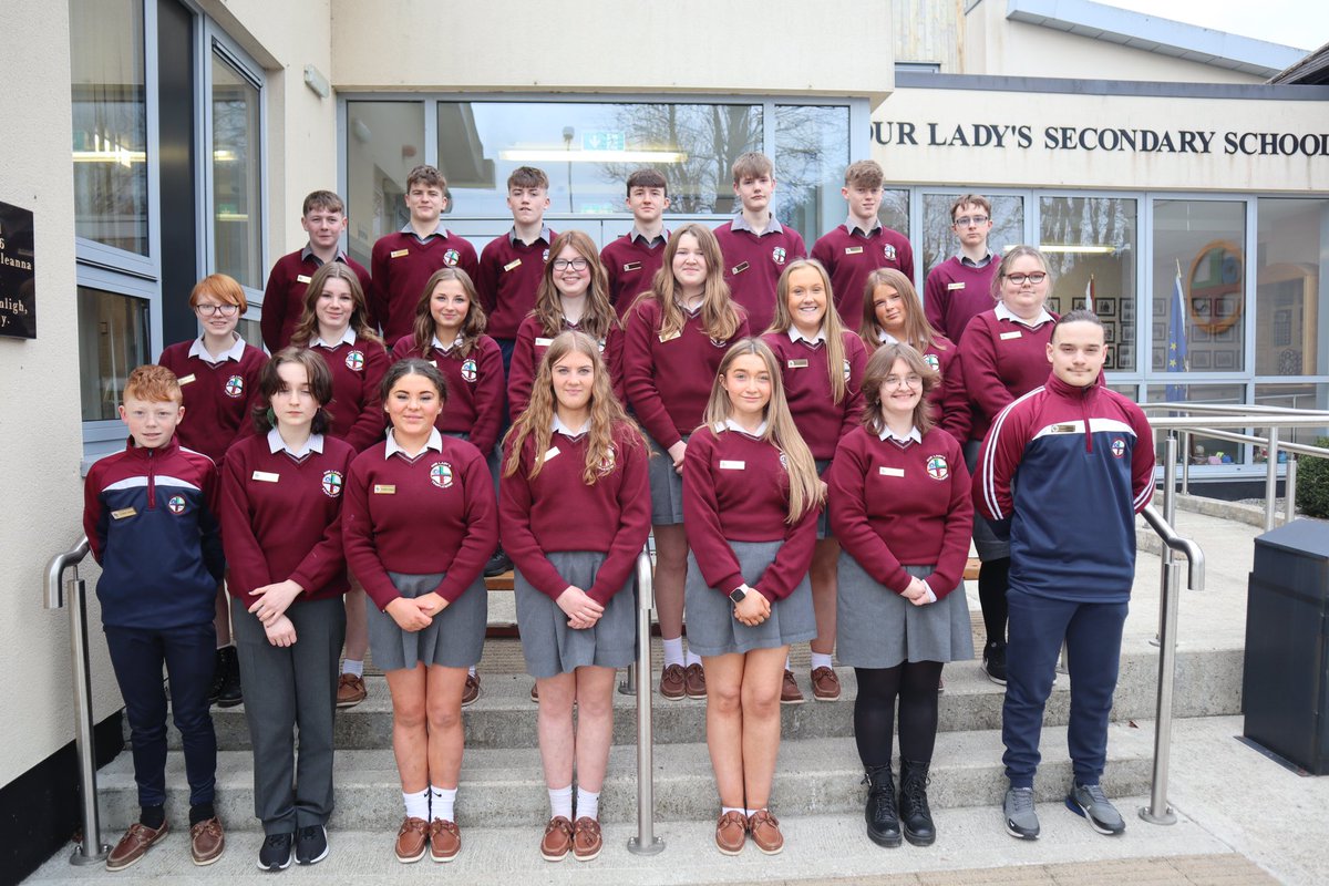 ourladystm's tweet photo. Delighted to introduce Our Lady’s Junior Student Council for this school year.
We wish them the very best and look forward to their insight on all school related issues. @ceist1 https://t.co/3fOs4D9wf3