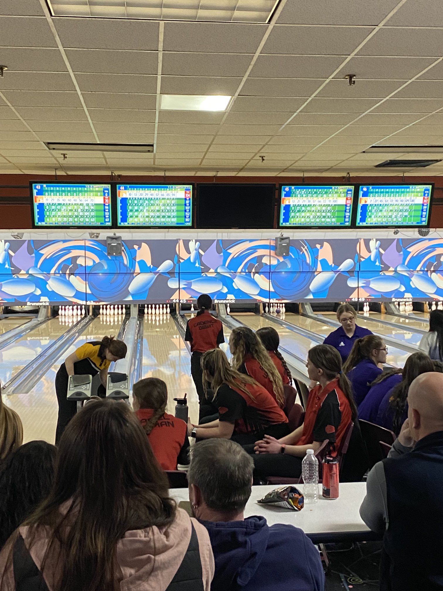 Lowell Red Arrows on Twitter "⁦MHSAA⁩ Regional Bowling today at
