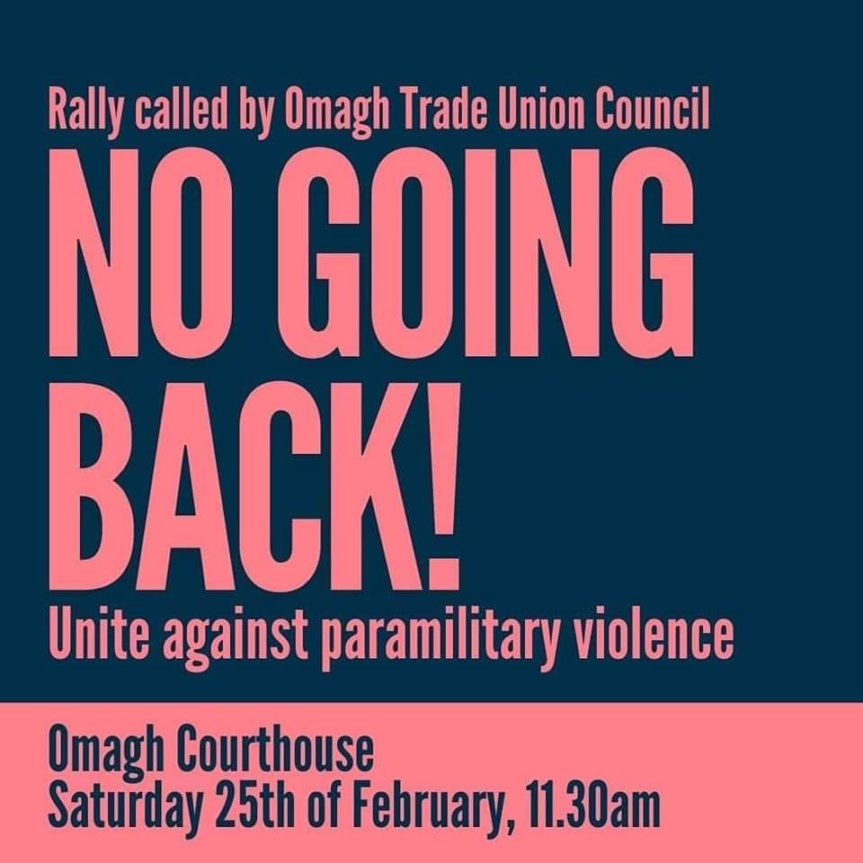 Working class people, young people are uniting in their thousands - be it on picket lines, health and education rallies - or to stand against femicide or transphobia… time to unite again against attempts to ignite sectarian tensions