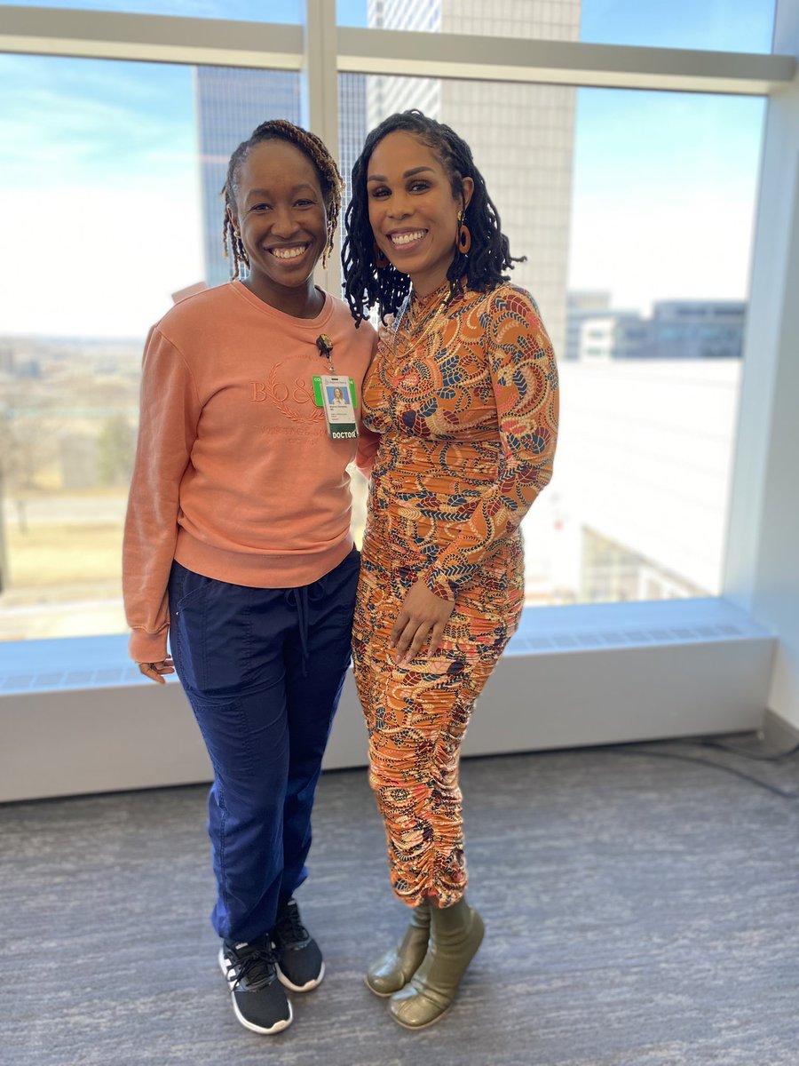 In honor of Black History Month &amp; Nation Women Physicians Day <a href="/uche_blackstock/">uché blackstock, md</a> gave a phenomenal Grand Rounds: “Mobilizing for Health Equity” today at <a href="/ChildrensMercy/">Children's Mercy</a>. It was a pleasure to hear her speak &amp; meet her in person! <a href="/CMKCFellows/">Children's Mercy Fellowship</a>