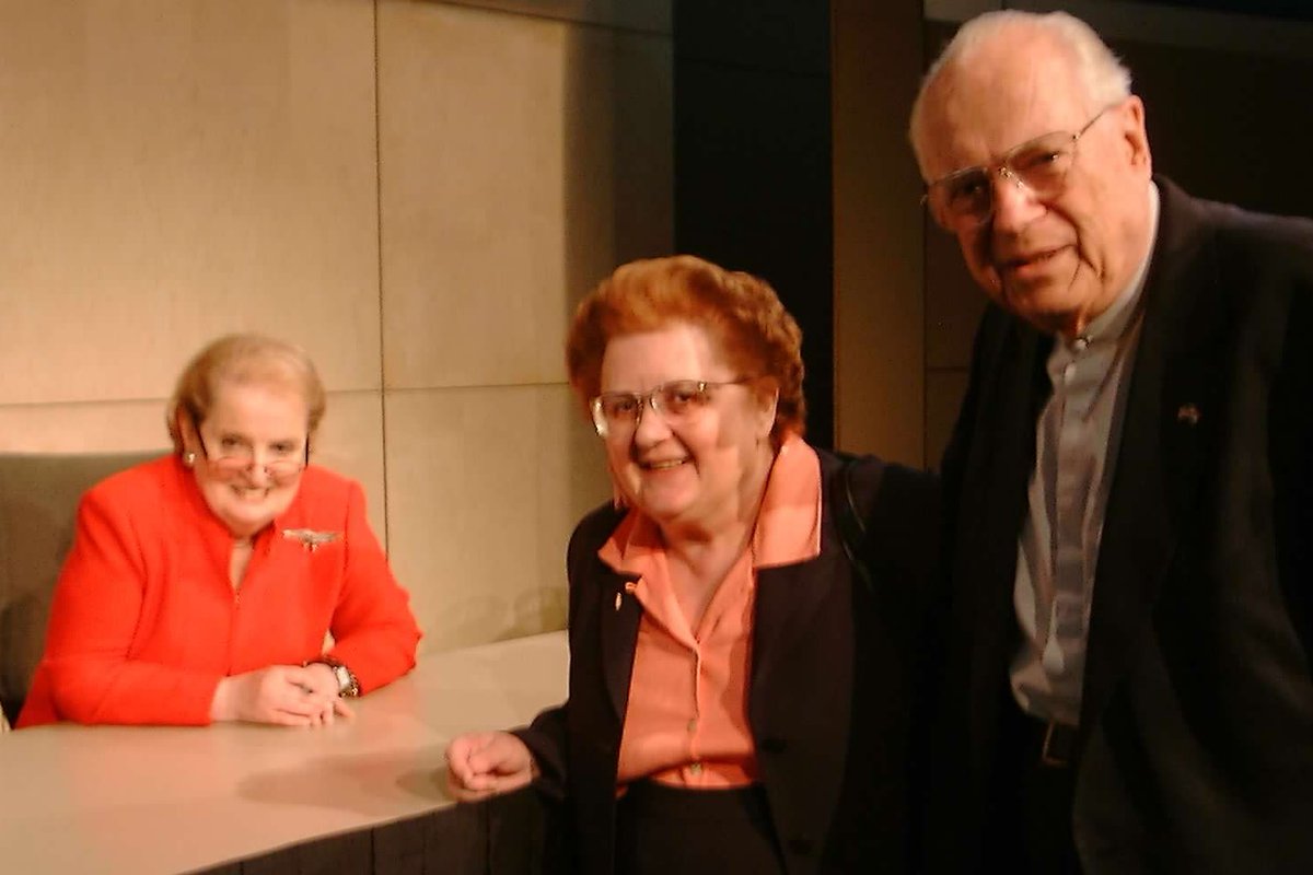 wsmagazine's tweet photo. Helen Szablya’s ('76) recent memoir details her escape from Communism in her native Hungary, her time at #WSU, and her role as an honorary consul to Hungary. Listen to her story on the newest #Viewscapes, out now: https://t.co/y5Hl2oJweU #GoCougs https://t.co/wbetVzB8f7