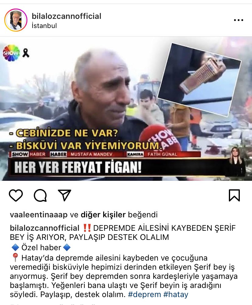 Bu abimizi hatırladınız mı? İş arıyormuş, elden ele yaysak bi işverene ulaştırsak bi şey yapsak olmaz mı?🙏🏻