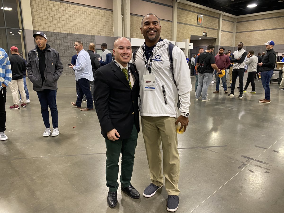 I caught up with my fellow Baylor Football Letterman Bobby Darnell last month at the American Football Coaches Association <a href="/WeAreAFCA/">AFCA</a> . Coach Darnell is currently the Head Football Coach at William P. Clements High School (Sugar Land, TX). <a href="/CoachD28_BU/">Coach Darnell @ C-High</a>