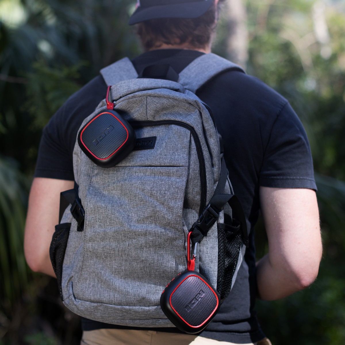 Magnet Rocker™ 2-Pack - because two is better than one!  Magnet mount, easy pairing for stereo sound, completely portable with rechargeable batteries.  Perfect for the golf course, a hike, or anywhere.  fal.cn/3w6kq
#ionspeaker