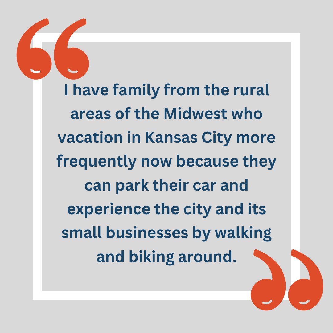 RideKCBike's tweet photo. "I have family from the rural areas of the Midwest who vacation in Kansas City more frequently now because they can park their car and experience the city and its small businesses by walking and biking around." -- Another RideKC Bike fan
#RideKCBike #BikeShareIsTransit #VisitKC https://t.co/SRYpX3NXH9