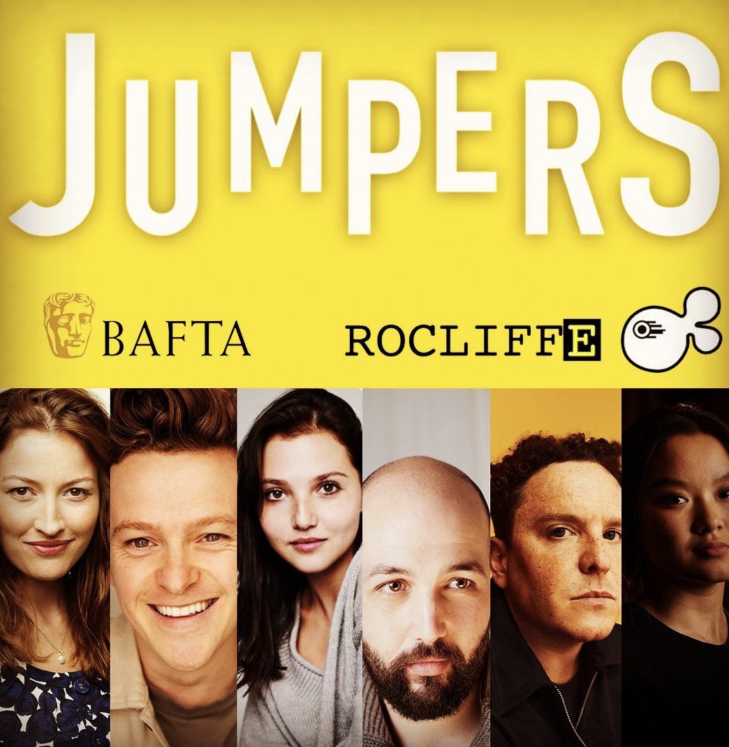 A strong @bafta #rocliffe new writing showcase today. Congratulations @Ben_S_Hyland on Jumpers - a truly funny script enhanced by some ace performances  Can’t wait for more!