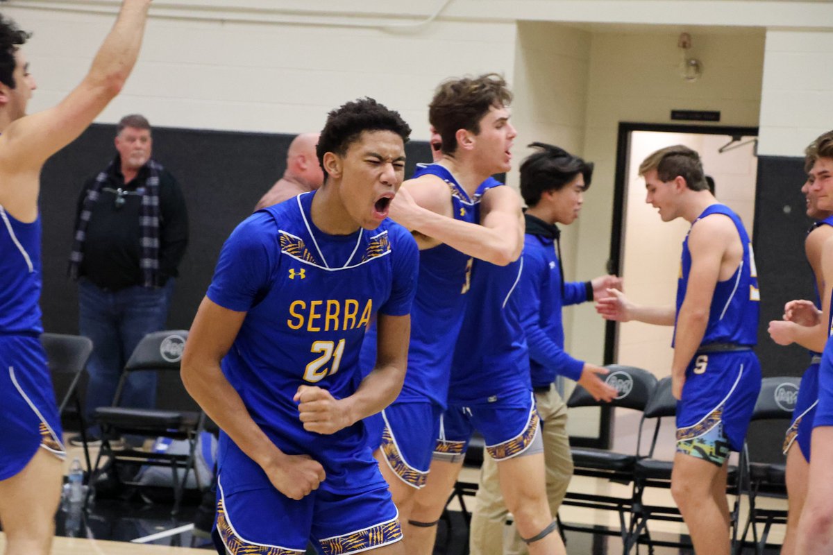 KasselMedia's tweet photo. In addition to looking super cool during postgame celebrations, @Aidancarleson made huge plays for @PadreAthletics last night. He had a game-high seven assists and made sure a foul was called on him instead of @GilmartinSeamus, who was playing with four at that point. https://t.co/JinynWlStw