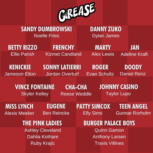SVsummertheatre's tweet photo. ⚡️ CAST ANNOUNCEMENT ⚡️
WE’VE GOT CHILLS…. by the cast of GREASE the Musical - the first show in our 2023 ‘Sizzling Summer Season.’ Join this absolutely ELECTRIC cast June 16 - July 2 ONLY! 
Season tickets on sale NOW: https://t.co/irPYEerDBE or TEXT/call (509) 368-7897. 🎟️ https://t.co/CAFxd5sXDK