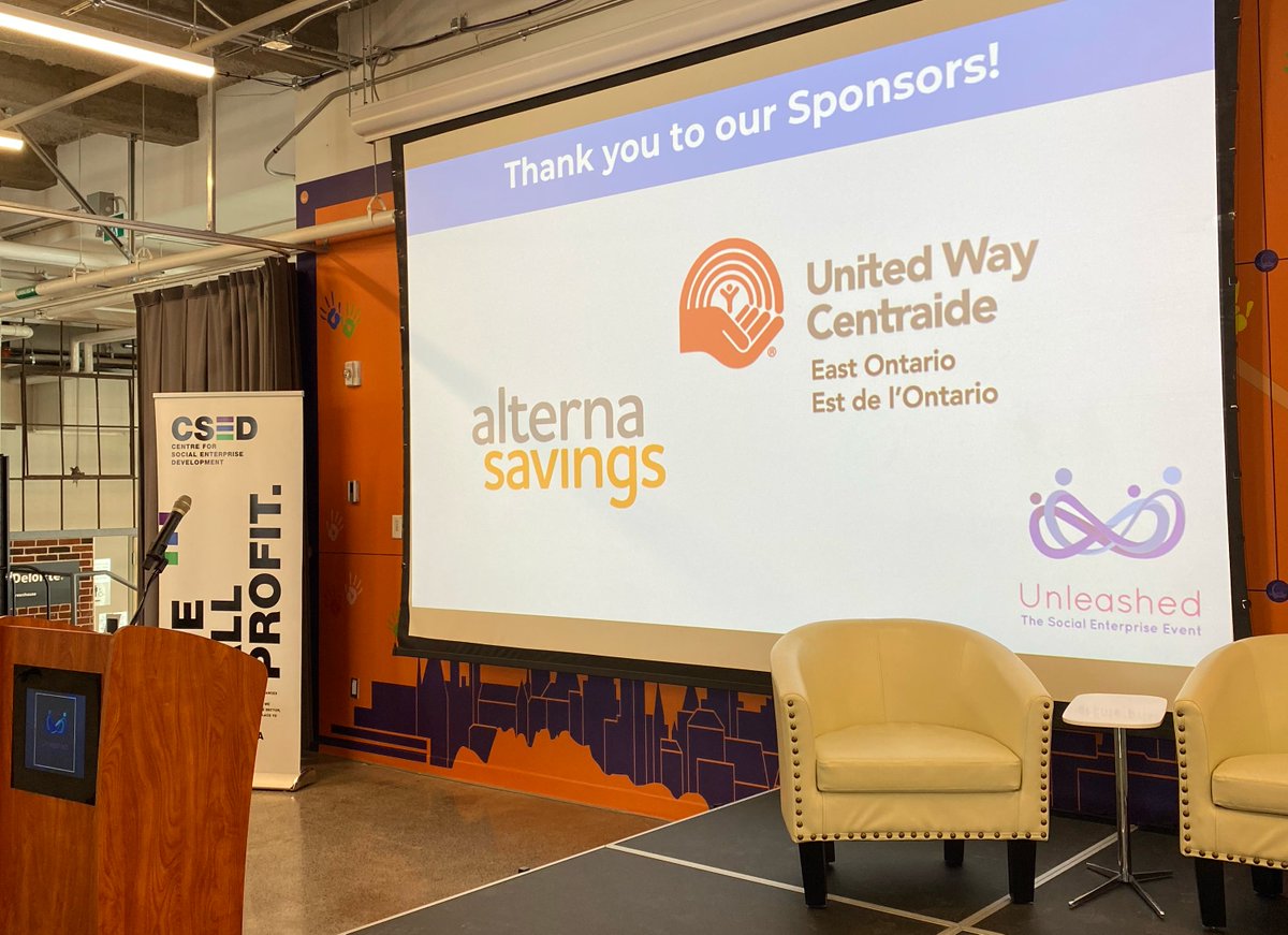 CSEDOttawa's tweet photo. Taking a moment to thank our wonderful conference partner @OttCommFdn, our sponsors @alternasavings and @unitedwayeo, and our supporters @OCLF_FECO, @OttawaCBN and @uOttawaEHub for helping make this day possible. #unleashedtogether https://t.co/4Q7Qacz0zl