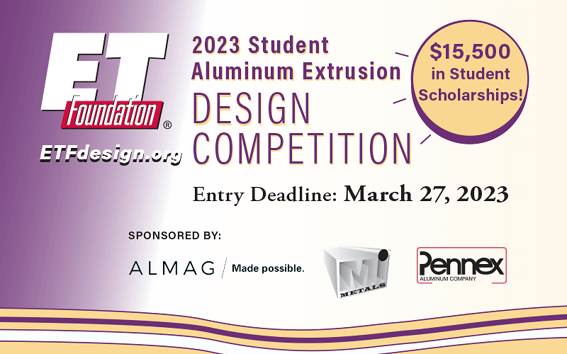 LIFT (@newsfromlift) on Twitter photo Attention Students! LIFT member <a href="/AEC_org/">Aluminum Extruders Council</a> is hosting a #design #competition with the winner earning #scholarship money. The design must include at least one extruded #aluminum component. Click the link below for more information and entry form!
bit.ly/3KDyBSF Attention Students! LIFT member <a href="/AEC_org/">Aluminum Extruders Council</a> is hosting a #design #competition with the winner earning #scholarship money. The design must include at least one extruded #aluminum component. Click the link below for more information and entry form!
bit.ly/3KDyBSF