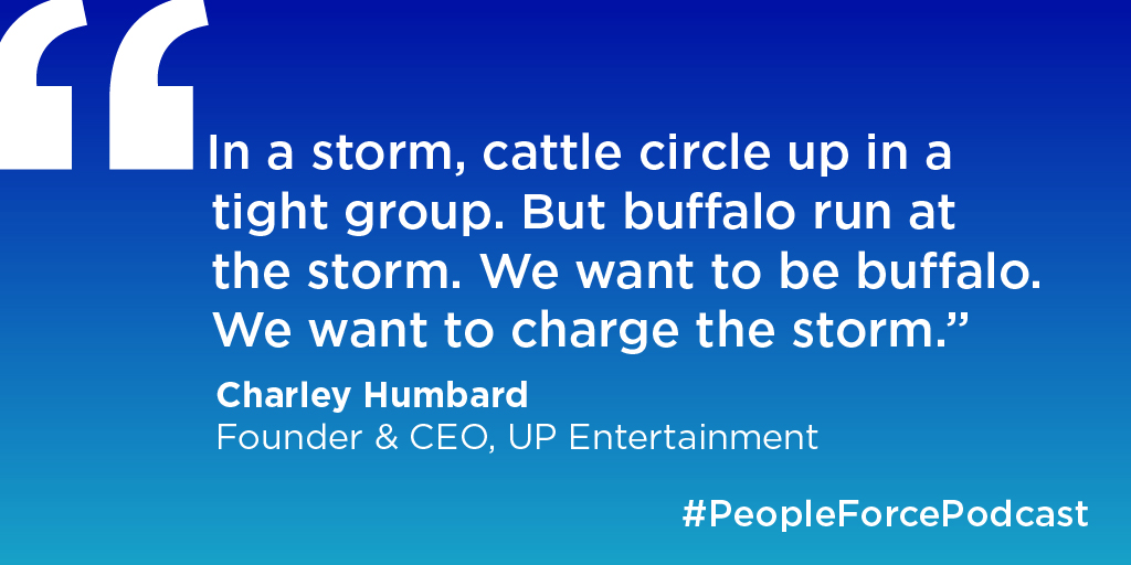 TriNet's tweet image. How is an effective team like a buffalo? Find out in the TriNet PeopleForce Podcast! 🦬
Stream it now on TriNet RISE: rise.trinet.com/p/peopleforce-…  
#PeopleForcePodcast #TriNetRISE #TriNetcustomer #companyculture #pandemicpivot #UPTV #ThursdayThoughts #podcast 
@UPtv @mendenhallma
