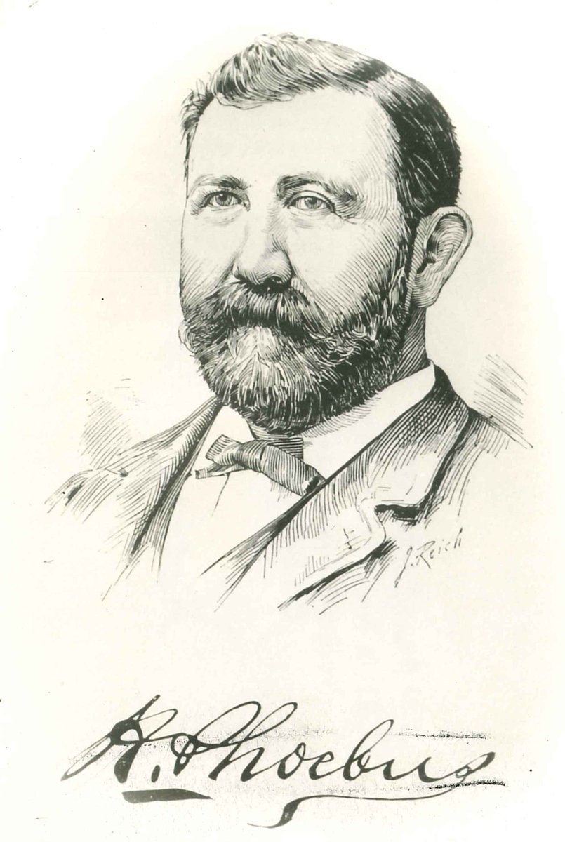 HamptonHistoryM's tweet photo. Today in 1886-Entrepreneur Harrison Phoebus dies suddenly of heart disease. Phoebus was proprietor of the famous Hygeia Hotel at Old Point Comfort and was instrumental in extending the Chesapeake and Ohio Railroad tracks to Chesapeake City and eventually to Old Point Comfort. https://t.co/6LeD2GEK30