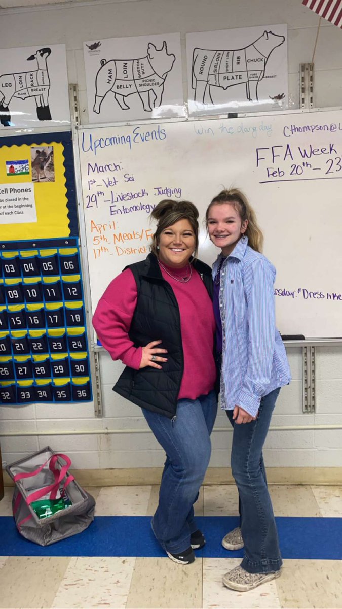 MissAgThompson's tweet photo. Who knew we had two Miss Thompson! #FFAWeek23 https://t.co/A17G7PqE4r