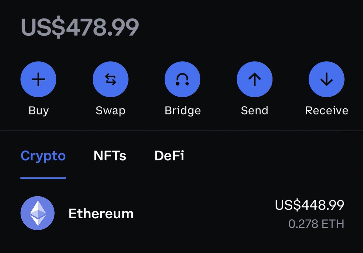 vstarbanks's tweet photo. Starting 0.25 to 25 #ETH Challenge

Seen some people attempt this, so I thought I’d use my experience in the space to show you how it’s done.

If you want to follow along leave a comment. https://t.co/MKbF1xR3Lq