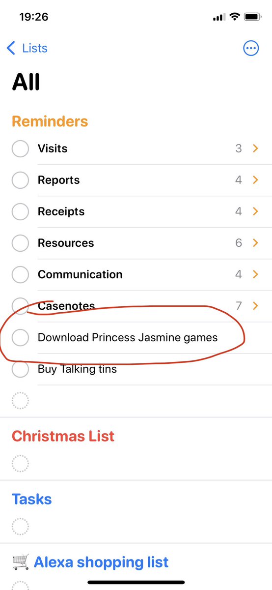The only job on my to do list I am looking forward to doing