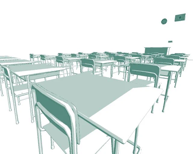 3Dくん、教室描いてーって指示出されて、じゃあどんな感じにしますかーってこっちからも提案していくとか便利だよ 