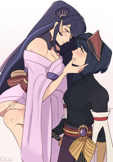 Oh to be a weary god slowly feeling yourself falling in love with your most loyal general#eisara 