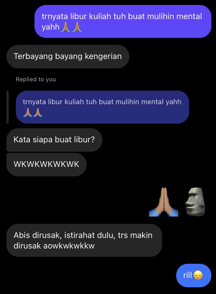 msihlabil's tweet photo. sbrnya libur semester buat refill air mata🤩 https://t.co/qx6sBVeWU7