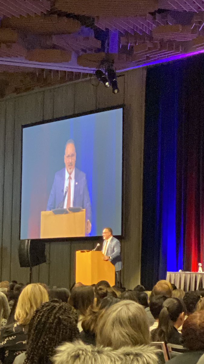 “The best thing we have is each other.” Thank you <a href="/SecCardona/">Secretary Miguel Cardona</a> for sharing your vision and goals for all students across the states, including those with multilingual superpowers at NABE2023.