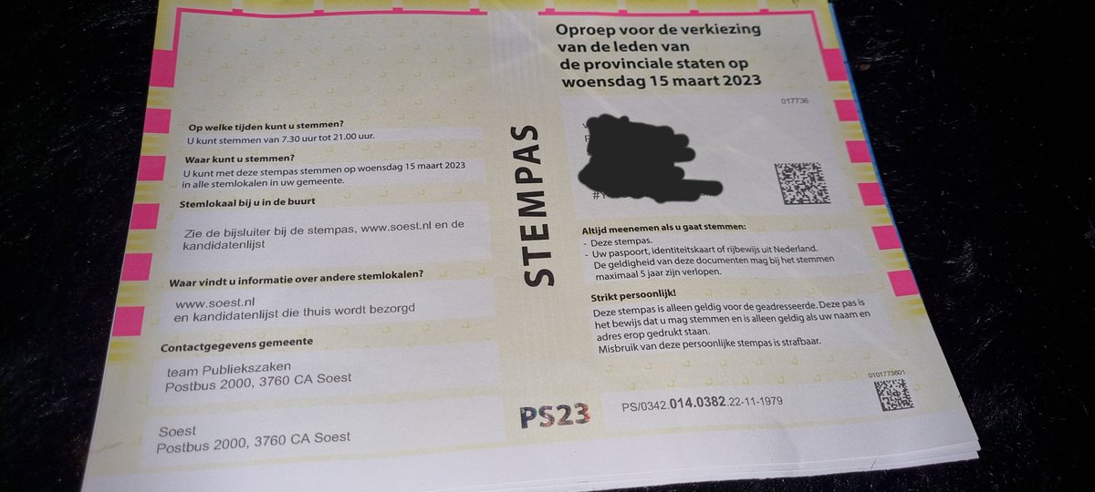 RijnPatrick's tweet image. #Stempassen zijn binnen.  
Gooi deze niet weg! #GaStemmen en stem #Rutte &amp;amp; #Kaag naar huis.  

Nogmaals doe ik een oproep aan iedereen die de #PVV een warm hart toedraagt #Blijfnietthuis en #StemPVV