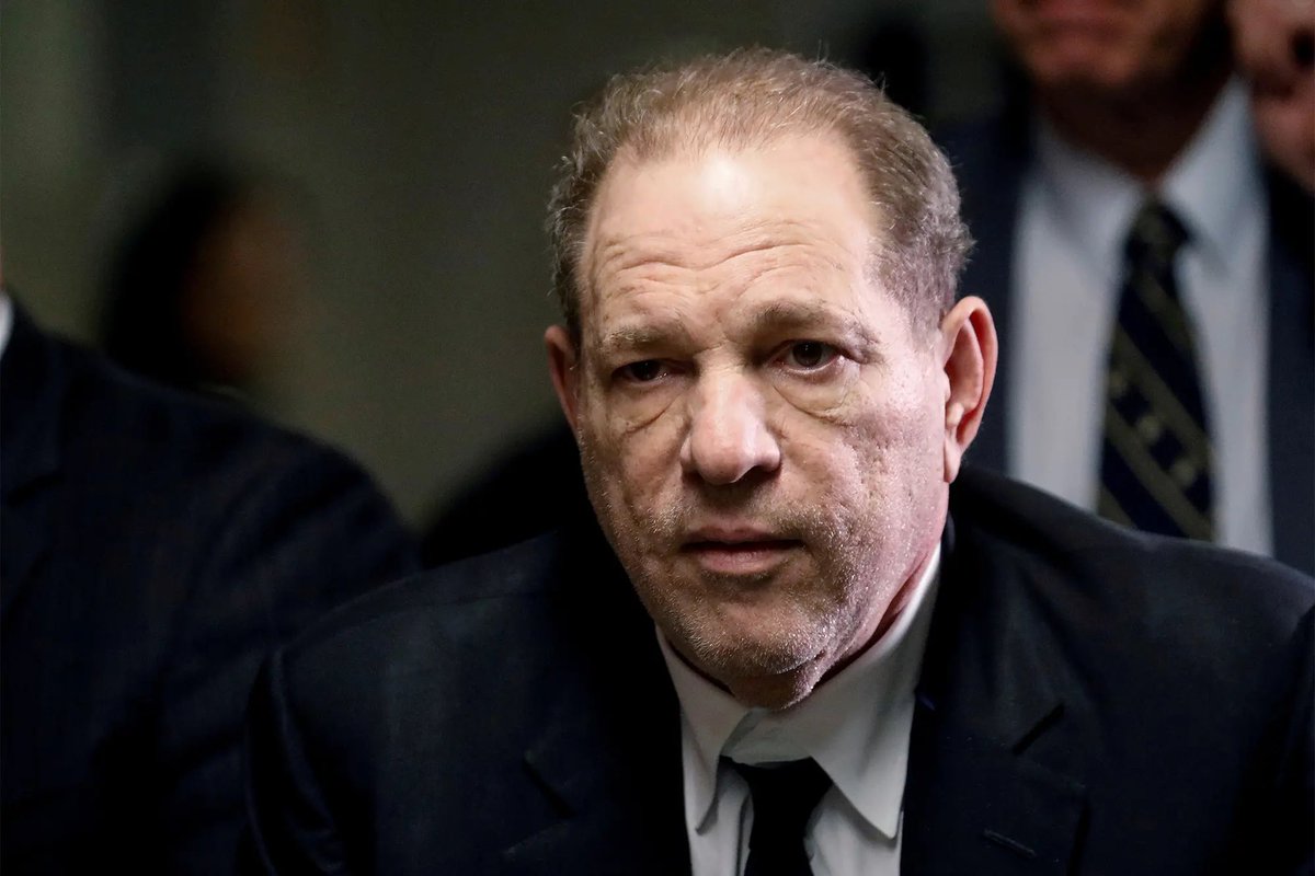 PopBase's tweet photo. Harvey Weinstein to spend the rest of his life behind bars after being sentenced to 16 years in prison, in addition to the 23 years he’s already serving. https://t.co/yJ3Lo62zrr