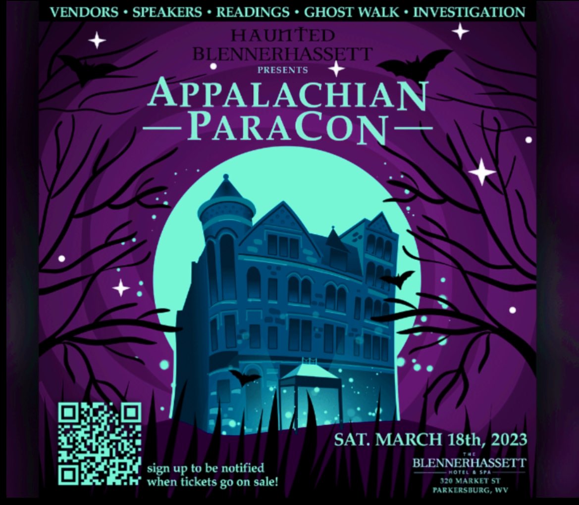 ClassicTad's tweet photo. Join me in March at the historic Hotel Blennerhassett for Appalachian ParaCon!

https://t.co/mXEti9Oeob https://t.co/u0ujWlIg1c