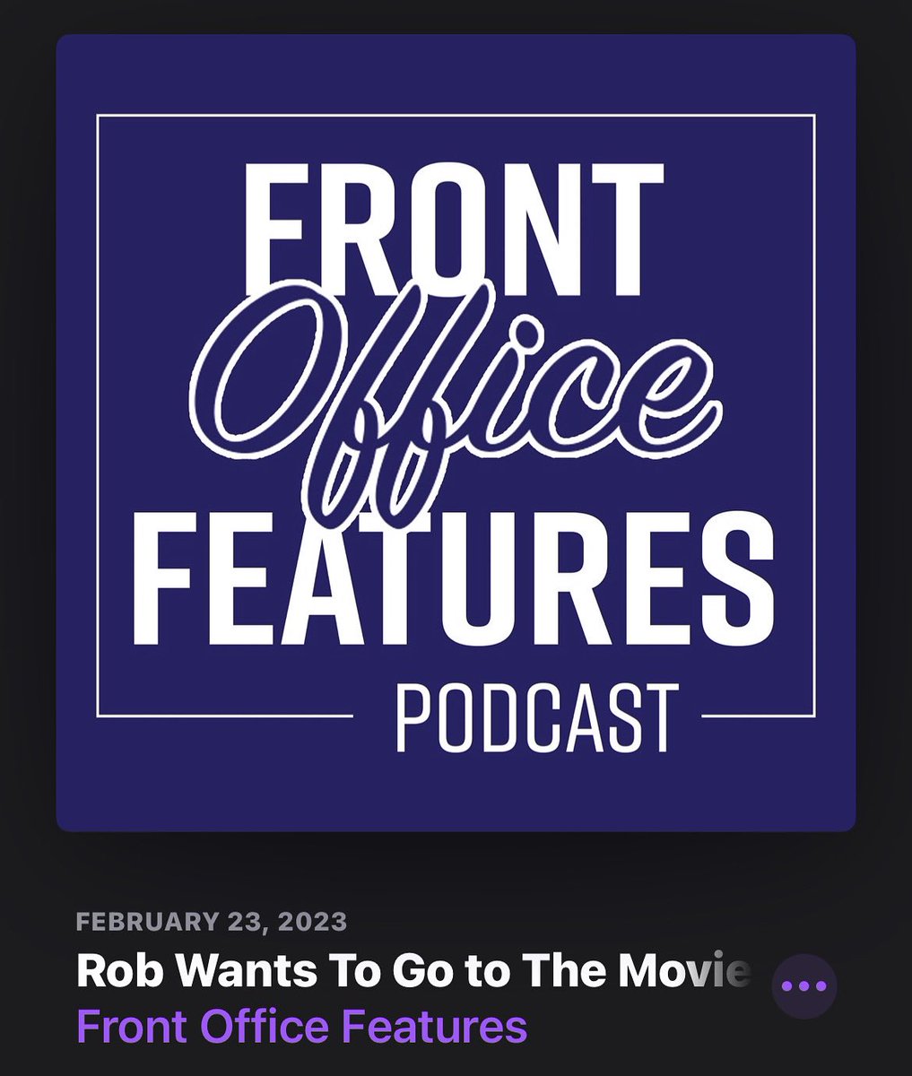 FOFeatures's tweet image. New pod out!🚨