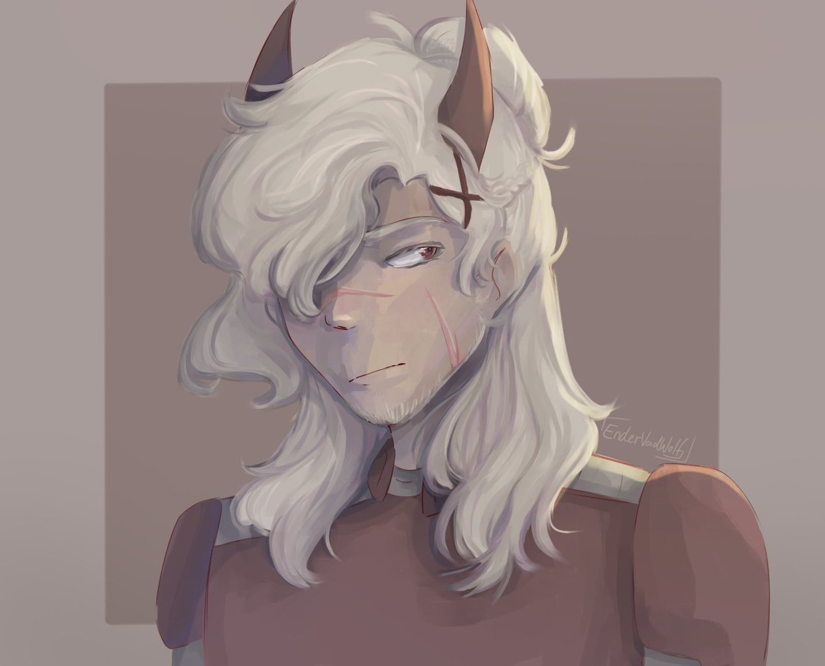 EnderVoidWolf's tweet photo. Lil portrait of Evil X :-) I really wanted to redesign his hair lol

#Evilx #evilxfanart https://t.co/ft3IVTa5Kt