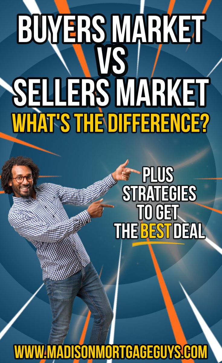 conormacevilly's tweet image. Buyer Market Vs Seller Market: What's The Difference? buff.ly/3SmPzXa via @MadisonMortgage #RealEstate #markets