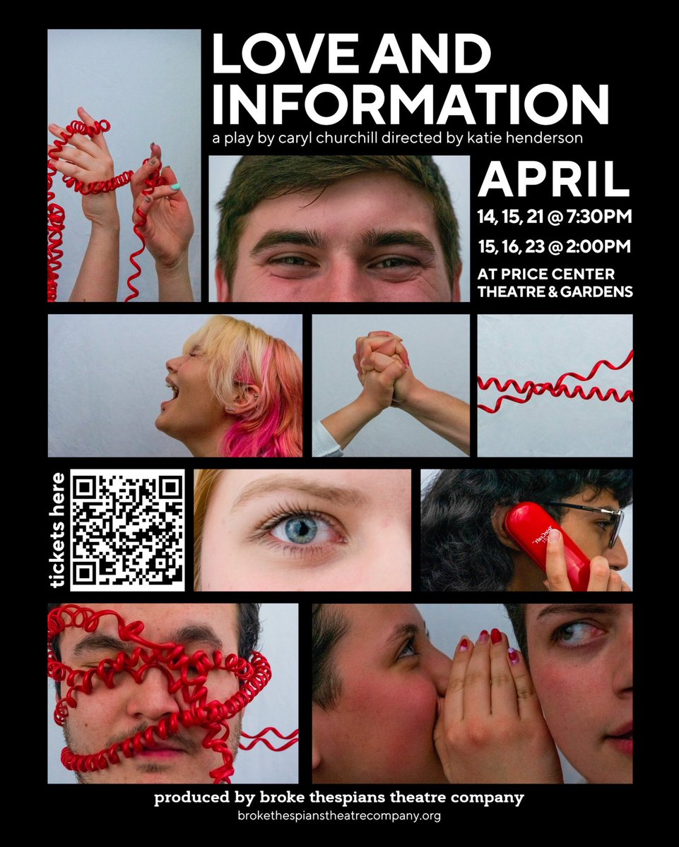 _DeAnna_Rose's tweet photo. How cool is this flyer!? Still not as cool as if you were to buy tickets and come watch our performance though!

Love And Information is an amazing play that is full of Love, Laugh, and Sadness and I absolutely cannot wait for everyone to see it!

‼️TICKETS ARE AVAILABLE NOW‼️ https://t.co/Cb8LvktaL8