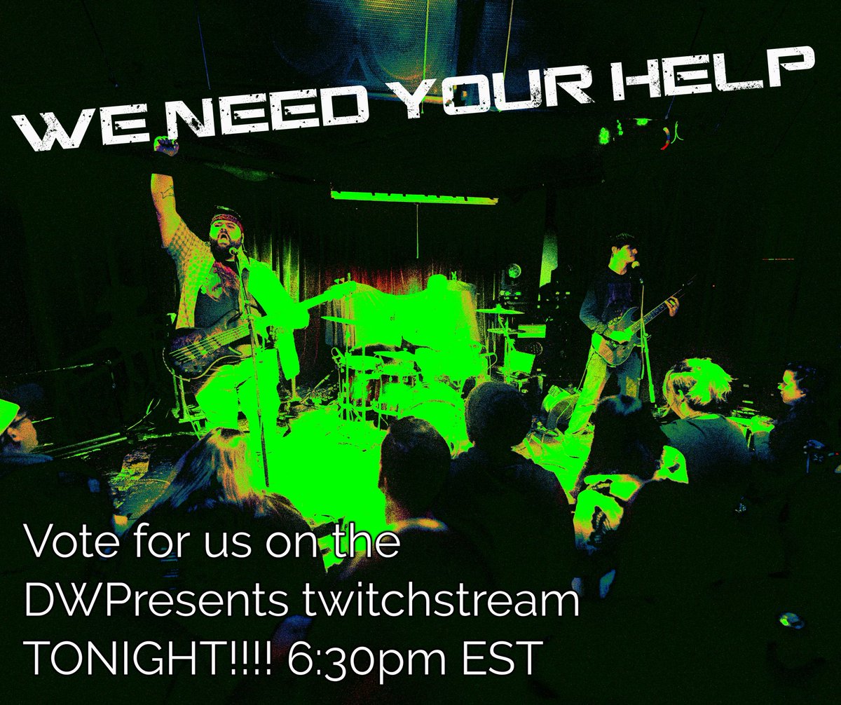 MorethanNeverB's tweet photo. Help us go on tour with @nothingmorerock Like, for real.  HELP US MAKE IT HAPPEN. Vote for us on the DWPresents Top 13 Unsigned Artists Chart!! If we are voted on today, that would enter us in the contest. Show starts at 6:30pm est
#NothingMoreThanNeverTour2023 https://t.co/M9jaNL3h5x