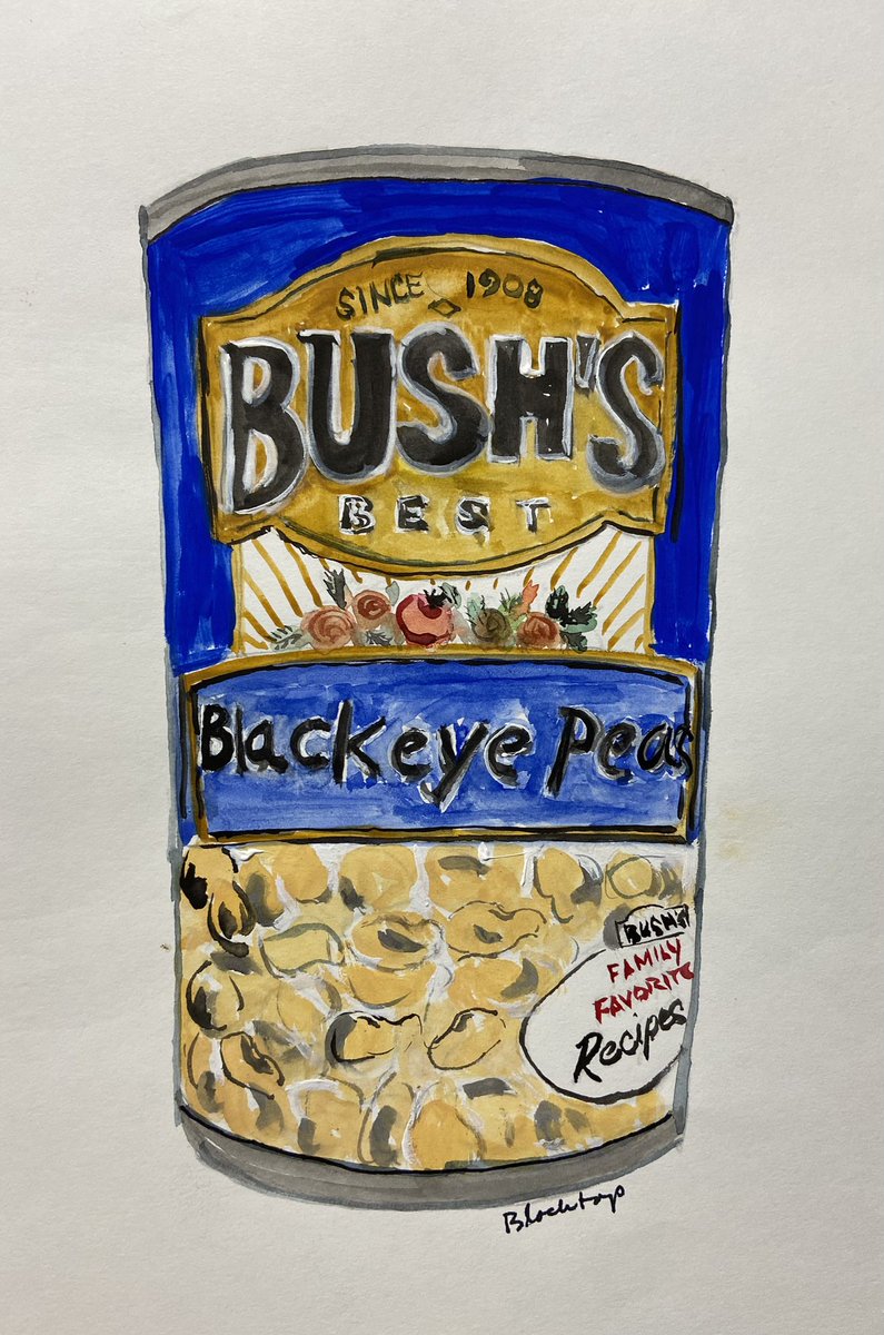 blacktopart's tweet photo. “Bush’s Blackeye Peas”
Watercolor on found paper #art #bushbeans #contempart #contemporaryart #cntemporaryartist #watercolorpainting #watercolor https://t.co/kARbsTjQfu
